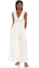 Load image into Gallery viewer, Wide-leg Linen-blend Jumpsuit
