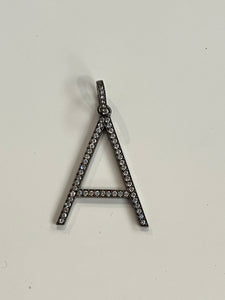 Madison Hayes - Skinny Pave Initial Pendant