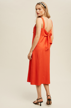 Load image into Gallery viewer, Square Neck Midi Dress
