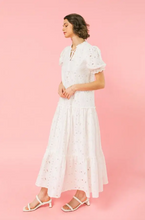 Load image into Gallery viewer, Short Sleeve Lace Maxi Dress
