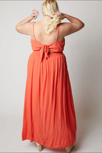 Load image into Gallery viewer, V Neck Smocked Maxi Dress
