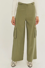 Load image into Gallery viewer, Wide Leg Utility Pants
