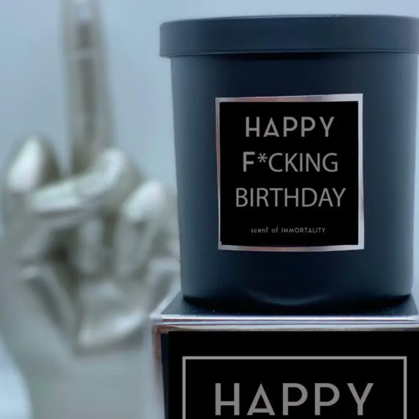 HAPPY F*CKING BIRTHDAY Candle