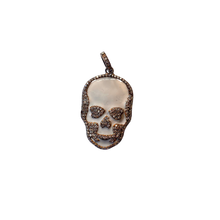 Load image into Gallery viewer, Madison Hayes - Enamel Pave Skull Pendant
